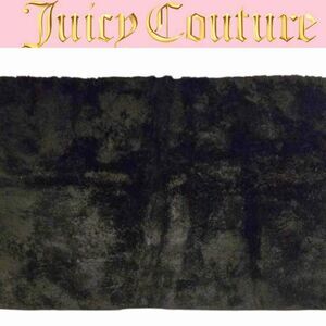 Juicy Couture Home Plush Accent  Rug- Black